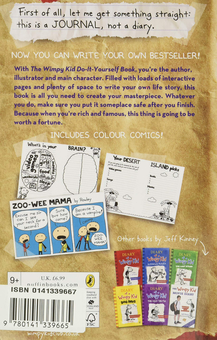 Паперова книга «Diary of a Wimpy Kid. Do-It-Yourself Book», автор Джефф Кінні - фото №4 - мініатюра