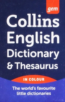 Бумажная книга «Collins Gem Dictionary and Thesaurus» - фото №2 - миниатюра