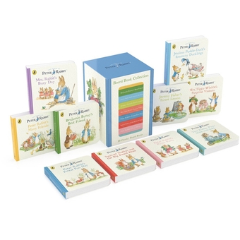 Бумажная книга «The World of Peter Rabbit 10 Board Books Collection», автор Беатрис Поттер - фото №2 - миниатюра
