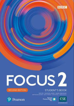 Паперова книга «Focus 2. 2nd edition. Student`s Book (+ QR code to access the app)», авторів Сью Кей, Бартош Міхаловський, Воган Джонс, Даніель Брейшоу - фото №1 - мініатюра