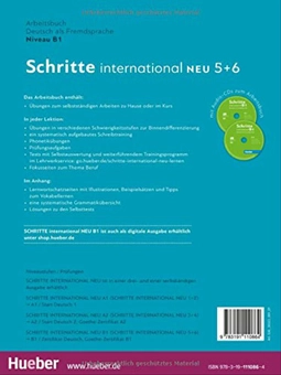 Бумажная книга «Schritte international Neu 5+6 Arbeitsbuch + 2 CDs zum Arbeitsbuch», авторов Даниэла Нибиш, Сюзанна Календер, Барбара Готштайн-Шрамм, Изабель Крамер-Кинле - фото №2 - миниатюра