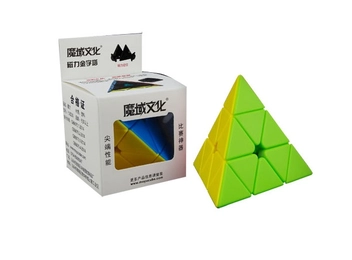 «Пирамидка-головоломка MoYu Magnetic Pyraminx 3х3 цветной пластик (YJ8244-2)», бренда MoYu - фото №3 - миниатюра