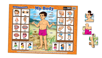 Бумажная книга «Fun With Puzzles. My Body» - фото №2 - миниатюра