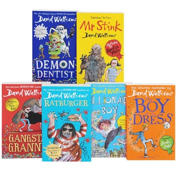 Паперова книга «The World of David Walliams: Mega Box Set», автор Девід Уельямс - фото №4 - мініатюра