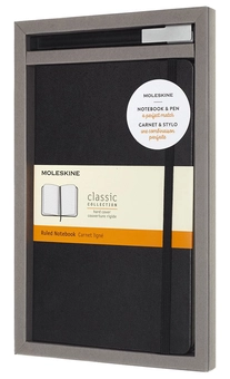  «Подарочный набор Moleskine блокнот средний + ручка (BUNDVLGBK)», бренда Moleskine - фото №1 - миниатюра