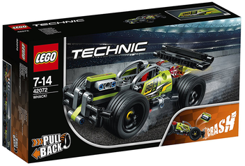  «Конструктор LEGO Technic Зелений автомобіль для перегонів135 деталей (42072)», бренду LEGO - фото №1 - мініатюра