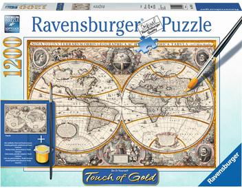  «Пазл Ravensburger Карта древнего мира 1200 элементов (RSV-199310)», бренда Ravensburger - фото №1 - миниатюра