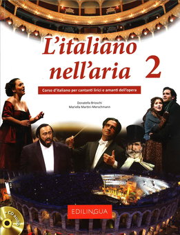 Бумажная книга «L'italiano nell'aria 2 Libro & Quaderno + CD audio», авторов Алессандро де Джули, Сиро Массимо Наддео - фото №1 - миниатюра