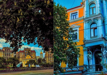 «Набір листівок "Квітучий Київ" (P-T6O)», бренда CakeTravel - фото №4 - миниатюра