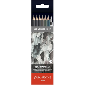  «Набор Caran d'Ache Graphite Line Technalo 7 предметов (779.307)», бренда Caran d'Ache - фото №2 - миниатюра