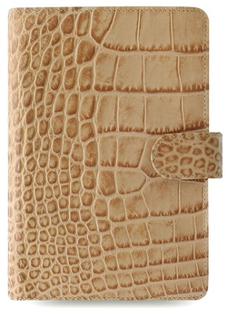  «Органайзер Filofax Classic Croc Personal Fawn (20-026012)», бренда Filofax - фото №1 - миниатюра