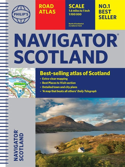 Паперова «Philip's Navigator Scotland », автора Без автора– фото №1