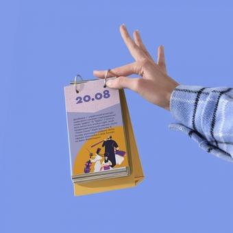  «Настільний перекидний календар Gifty 2024 Мандрівка Україною (AA-0145316)», brand Gifty / Gifty /  - фото №4 - миниатюра