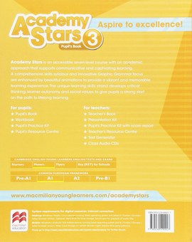 Паперова книга «Academy Stars 3 Pupil's Book Pack», авторів Елісон Блер, Джейн Кедволладер - фото №2 - мініатюра