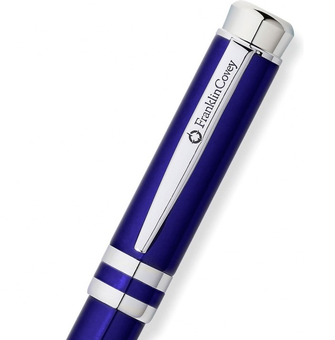 «Шариковая ручка Franklin Covey Freemont Translucent Royal Blue CT BP (Fn0032-4)» - фото №4 - миниатюра