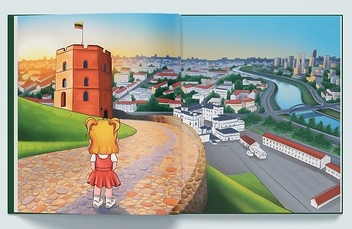 Бумажная книга «Іларія в Литві. Знайомство / Ilarija Lietuvoje. Pažintys», автор Ирина Голуб - фото №6 - миниатюра