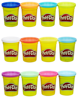  «Игровой набор Hasbro Play-Doh PD Animals 4 баночки в ассортименте (B5517)», бренда Hasbro - фото №2 - миниатюра