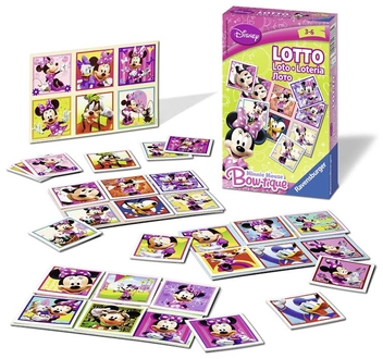  «Настольная игра Ravensburger Лото Минни (RSV-233885)», бренда Ravensburger - фото №3 - миниатюра