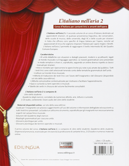 Бумажная книга «L'italiano nell'aria 2 Libro & Quaderno + CD audio», авторов Алессандро де Джули, Сиро Массимо Наддео - фото №2 - миниатюра