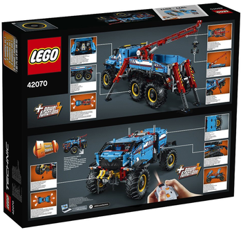  «Конструктор LEGO Technic Аварійний позашляховик (42070)», бренду LEGO - фото №3 - мініатюра