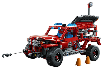  «Конструктор LEGO Technic Рятувальник 513 деталей (42075)», бренду LEGO - фото №4 - мініатюра