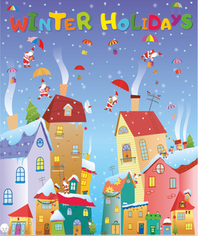 Паперова книга «Лепбук Winter Holidays», автор Леся Вознюк - фото №1 - мініатюра