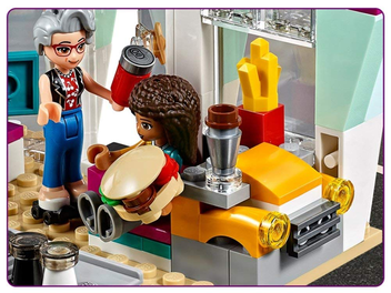 «Конструктор LEGO Friends Передвижной ресторан 345 деталей (41349)», бренда LEGO - фото №4 - миниатюра