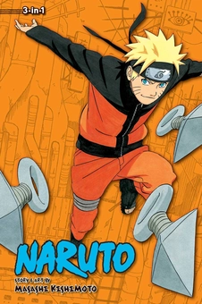 Бумажная книга «Naruto. 3-in-1 Edition. Volume 12», автор Масаси Кисимото - фото №1 - миниатюра