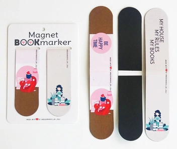  «Набор магнитных закладок для книг Bookmarks My books 2 шт (383)», бренда Bookmarks - фото №2 - миниатюра