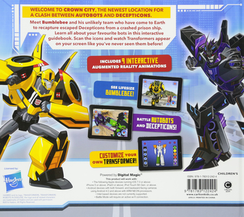 Паперова книга «Transformers Robots in Disguise: Where Crown City Comes to Life», автор Керолайн Роулендс - фото №2 - мініатюра