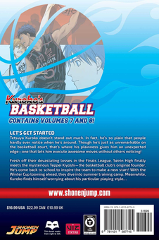 Бумажная книга «Kuroko's Basketball. 2 in 1 Edition. Volume 4», автор Тадатоси Фудзимаки - фото №3 - миниатюра