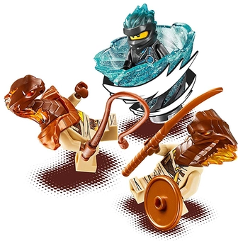  «Конструктор LEGO Ninjago Внедорожник Катана 4x4 450 деталей (70675)», бренда LEGO - фото №4 - миниатюра