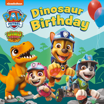 Бумажная книга «PAW Patrol Board Book: Dinosaur Birthday» - фото №1 - миниатюра