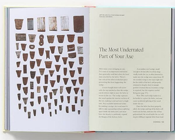 Паперова книга «Buchanan-Smith’s Axe Handbook: Knowing, Buying, Using, Hanging, Restoring & Adorning», авторів Пітер Б'юкенен-Сміт, Росс Маккаммон, Росс Здон - фото №6 - мініатюра