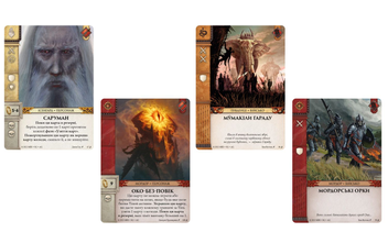  «Настільна гра Geekach Війна Персня. Карткова гра (War of the Ring: The Card Game) (GKCH102WR)», бренда Geekach Games - фото №4 - миниатюра