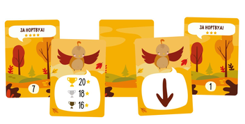 «Настільна гра Geekach За Нортвуд! (For Northwood! A Solo Trick-Taking Game) (GKCH086FN)», бренда Geekach Games - фото №4 - миниатюра