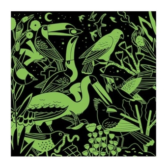  «Birds Illuminated 500 Piece Glow in the Dark Puzzle», бренда Mudpuppy - фото №4 - миниатюра