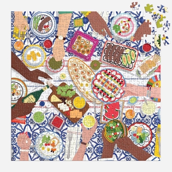  «Gather Together 500 Piece Puzzle», бренда Galison - фото №4 - миниатюра