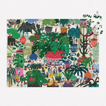  «Plant World 1000 Piece Puzzle», бренда Galison - фото №4 - миниатюра