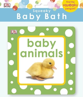 Бумажная «Squeaky Baby Bath Book. Baby Animals», автора Без автора– фото №1