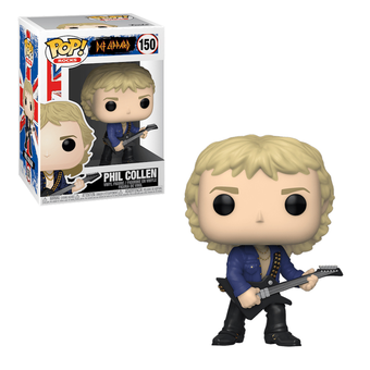 «Коллекционная фигурка Funko Pop! Def Leppard Phil Collen (40132)», бренда Funko Pop - фото №6 - миниатюра