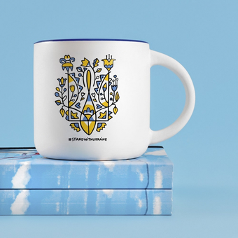 «Чашка Gifty Герб України. Синя (AA-0130966)», бренда Gifty - фото №2 - миниатюра