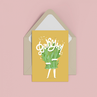  «Листівка Gifty Дякую (AA-0107019)», бренда Gifty - фото №2 - миниатюра