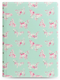  «Блокнот Filofax Patterns A5 Pink Butterfly (115037)», бренда Filofax - фото №1 - миниатюра