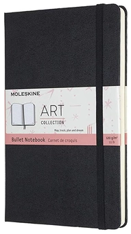  «Блокнот Moleskine Art Bullet Черный (ARTBULNT3)», бренда Moleskine - фото №1 - миниатюра