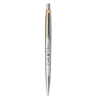 «Шариковая ручка Parker Jotter SS GT BP Трезубец Слава Україні (14 332_TR3)», бренда Parker - фото №2 - миниатюра