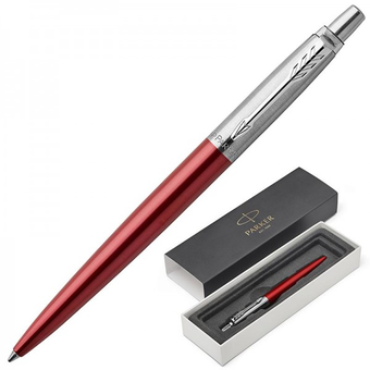 «Шариковая ручка Parker Jotter 17 Kensington Red CT BP (16 432)», бренда Parker - фото №4 - миниатюра