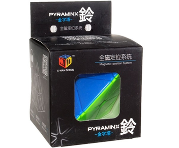 «Головоломка QiYi Magnetic Pyraminx Stickerless Пирамидка (0934C-6st)», бренда QiYi - фото №4 - миниатюра