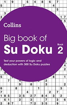 Паперова книга «Big Book of Su Doku Book 2 : 300 Su Doku Puzzles», автор Коллінз - фото №1 - мініатюра