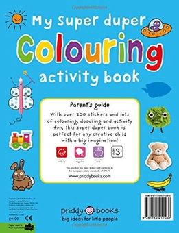 Бумажная книга «My Super Duper Colouring Activity Book», автор Роджер Придди - фото №2 - миниатюра